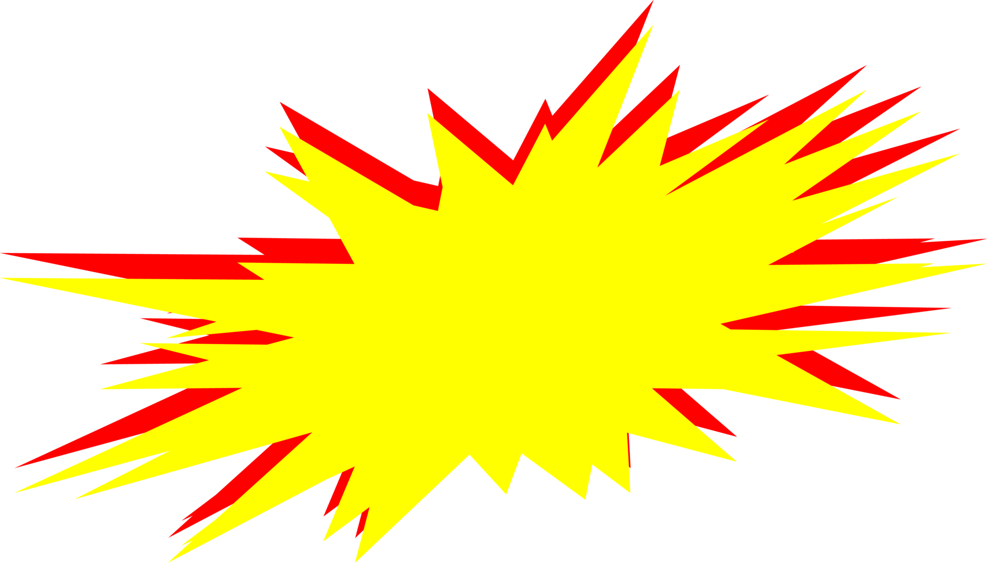 Star bubble speech pop art comic colorful decorative cartoon drawing