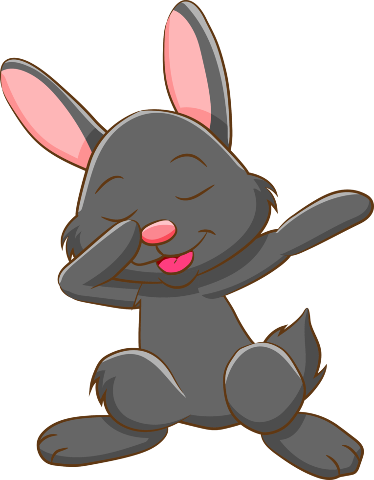 Bunny png graphic clipart design