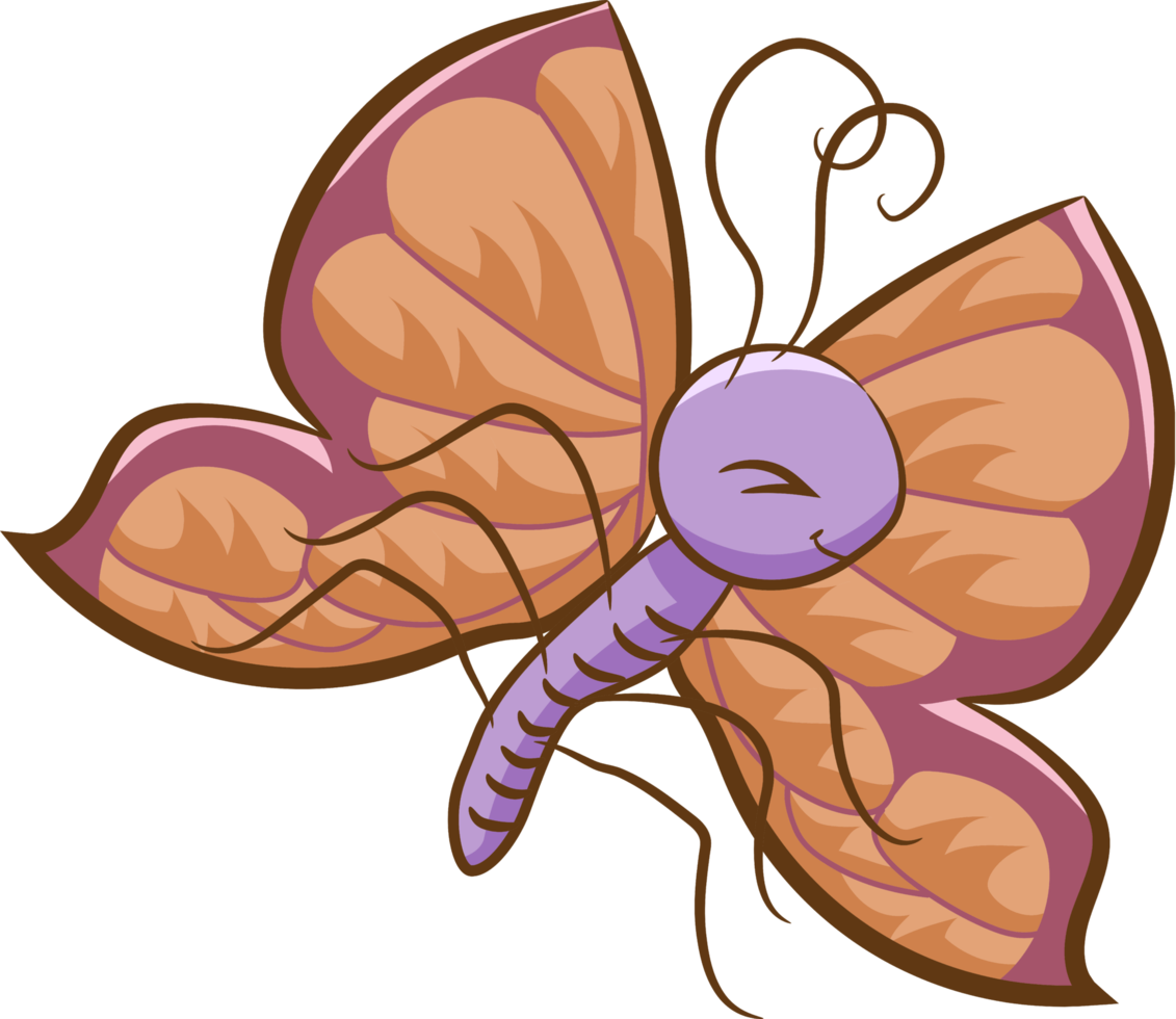 borboleta png design de clipart gráfico