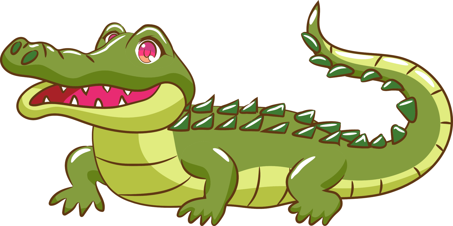 krokodil PNG grafisch clip art ontwerp