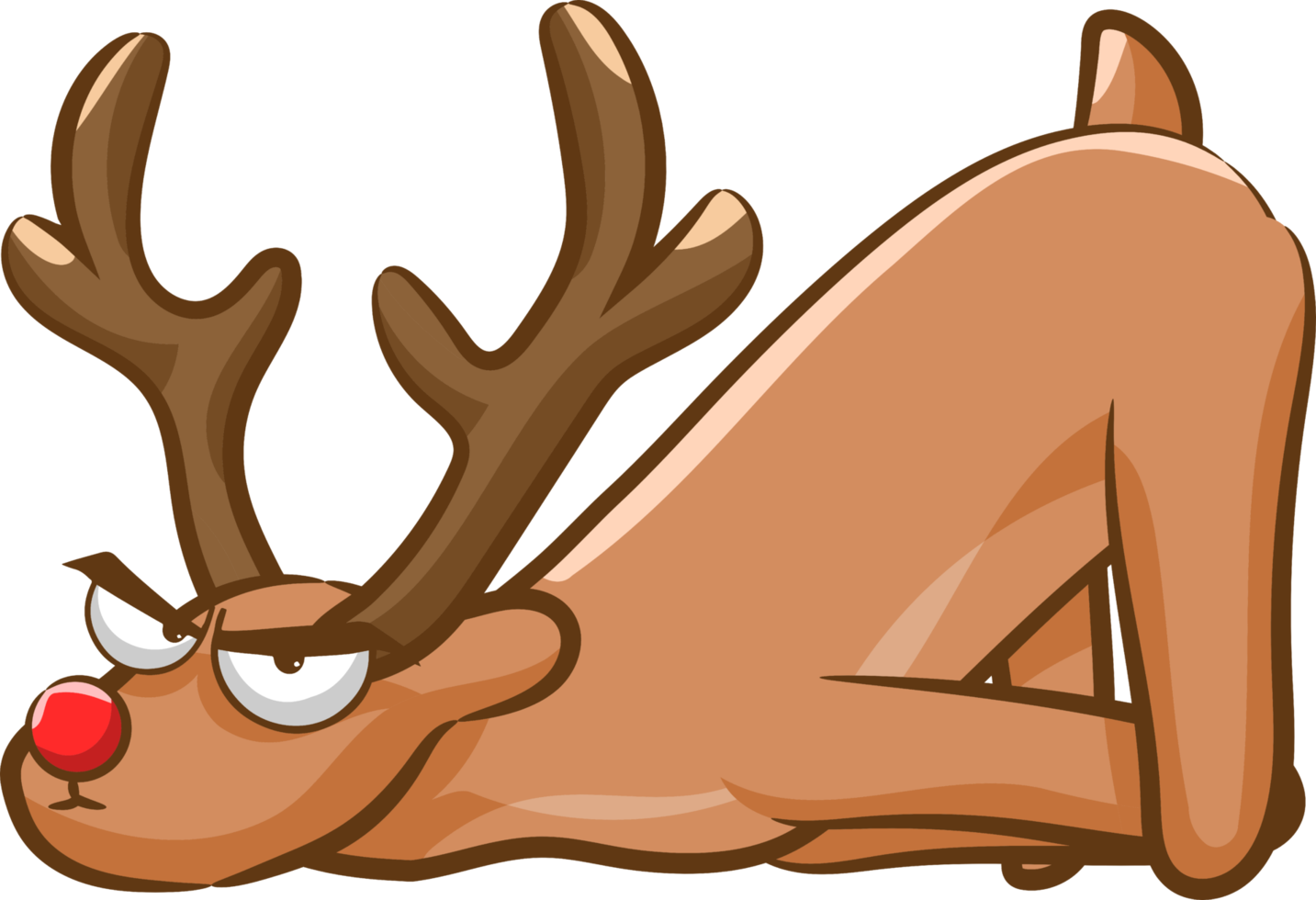 Deer png graphic clipart design