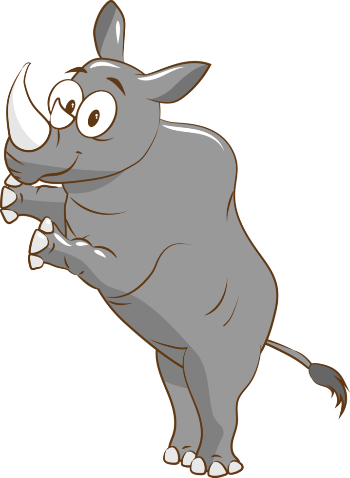 rhinoceros png graphic clipart design