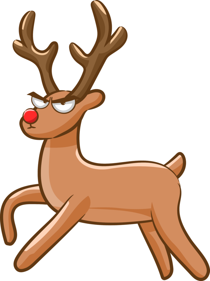 Deer png graphic clipart design