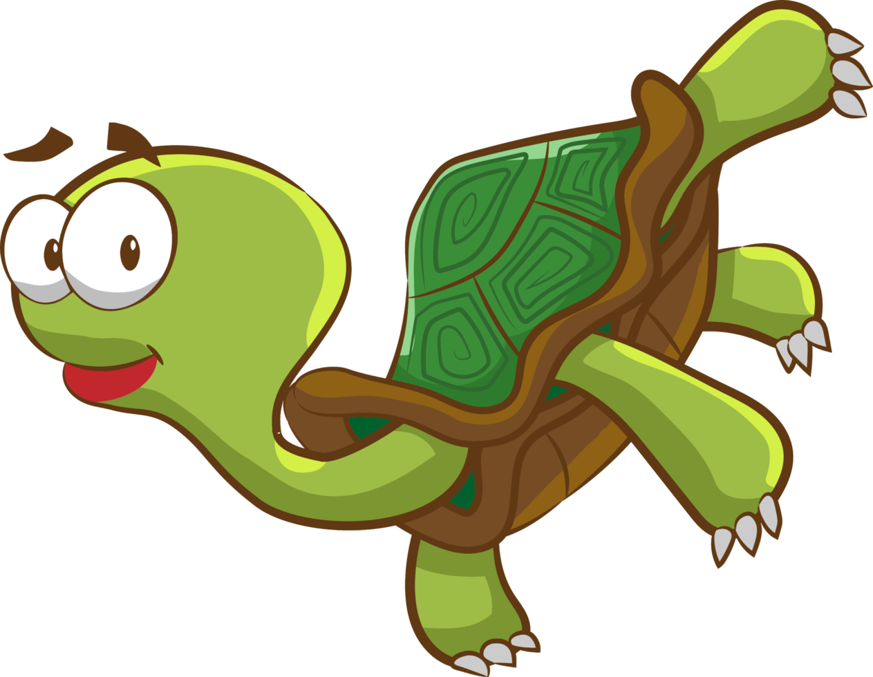 Turtle png graphic clipart design