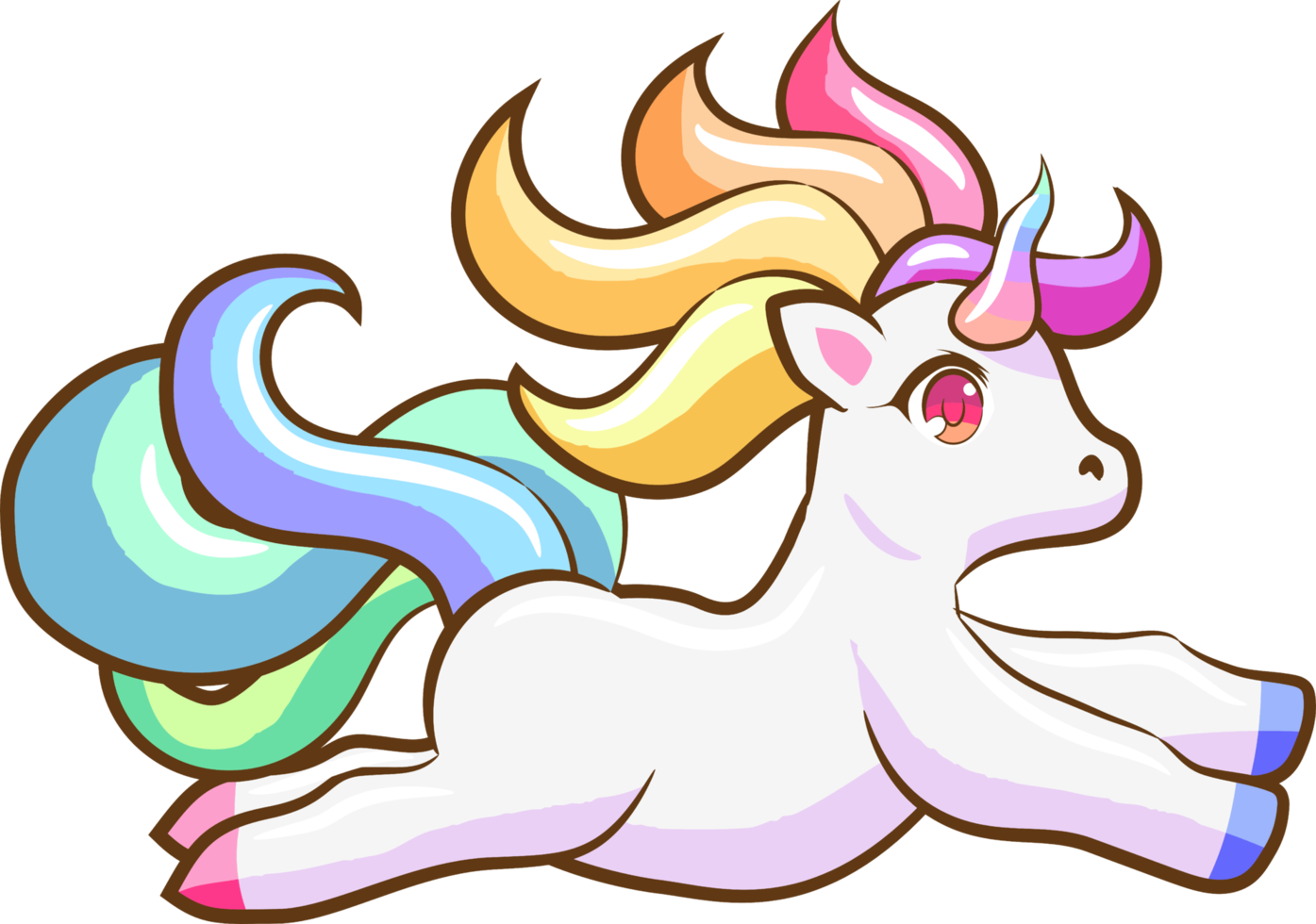 unicornio png gráfico clipart diseño