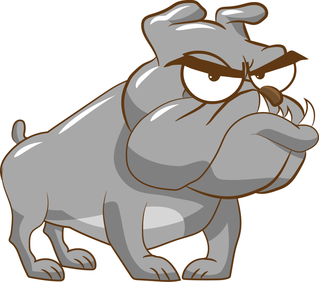 Bulldog png graphic clipart design