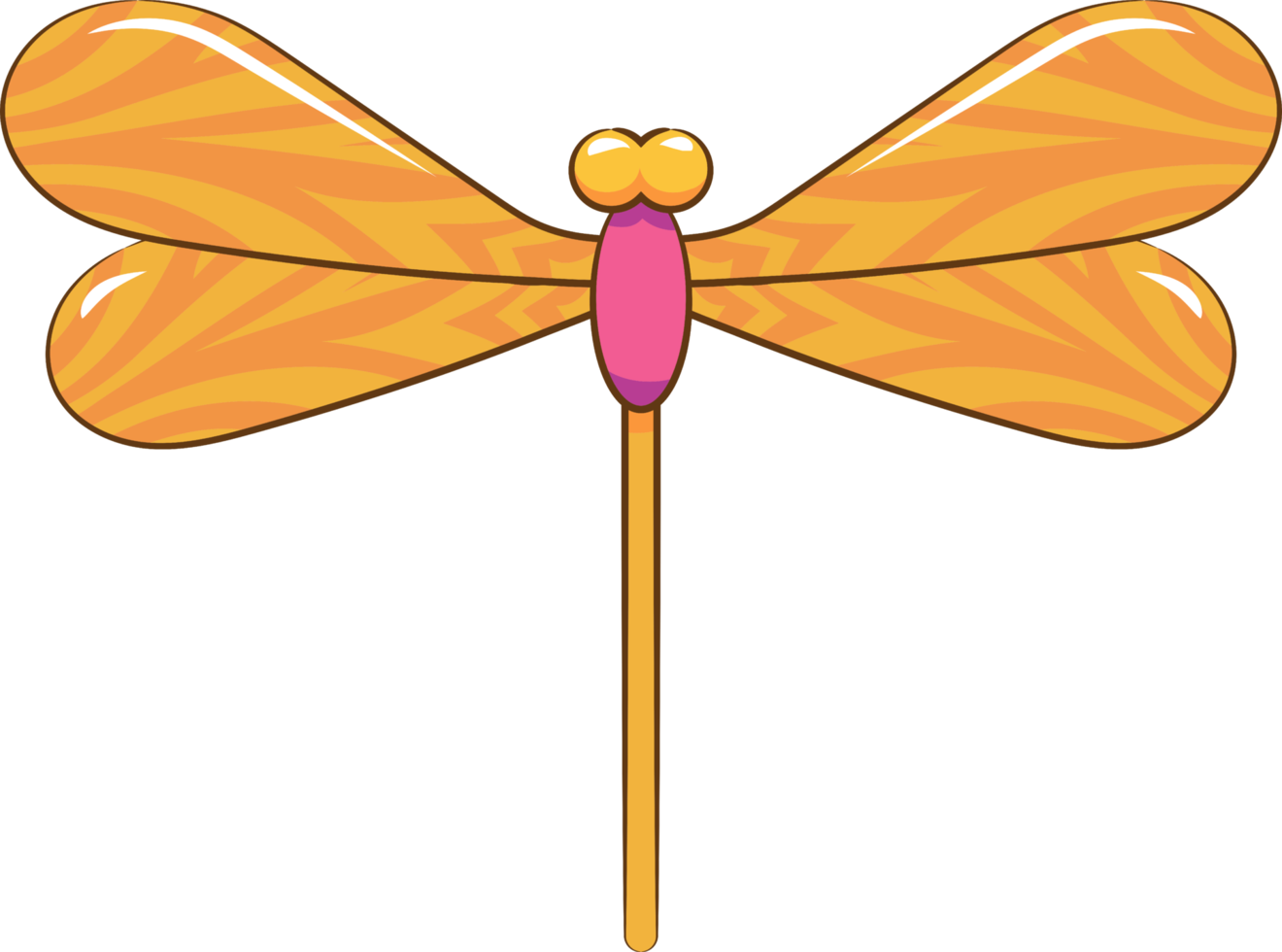 Dragonfly png graphic clipart design