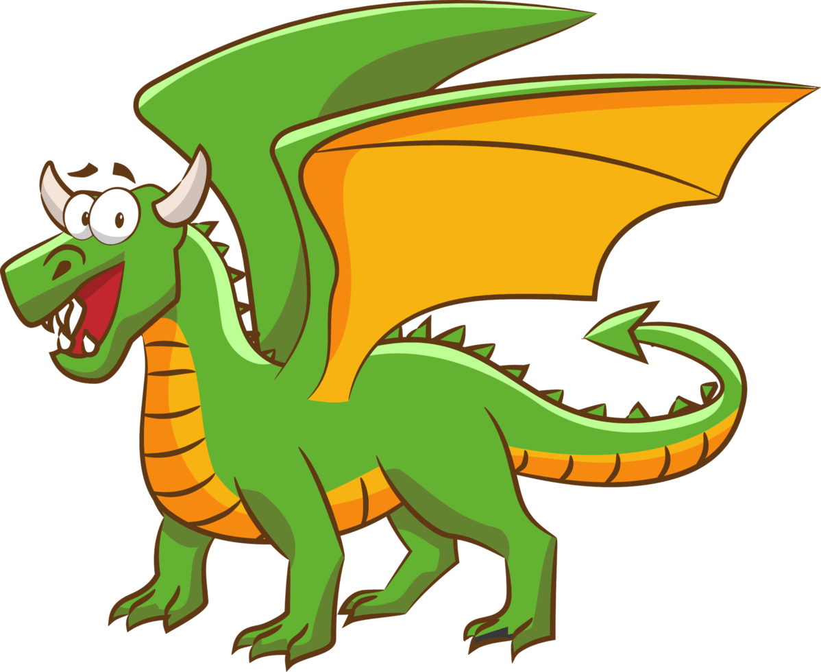 Dragon png graphic clipart design