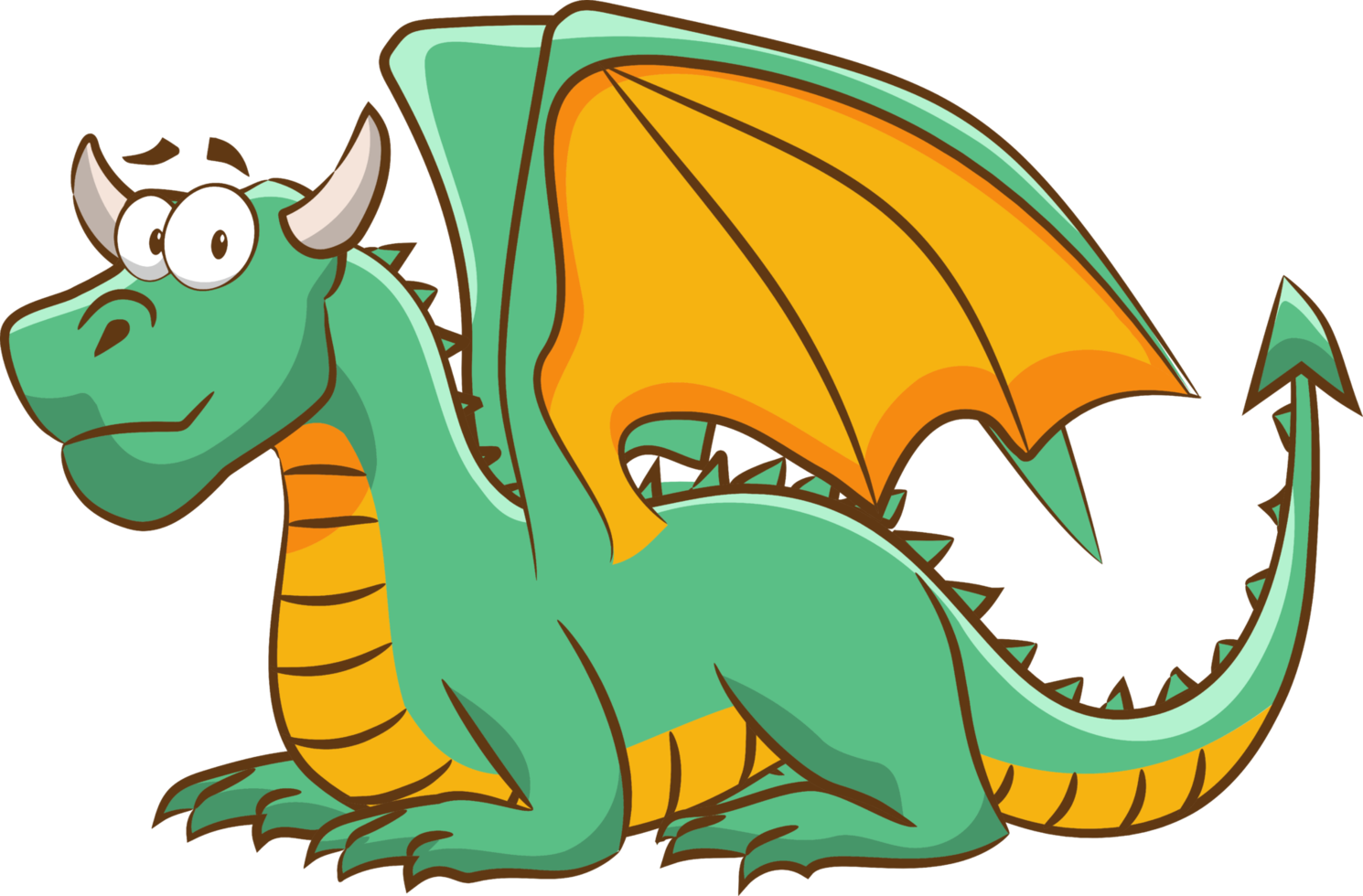 Dragon png graphic clipart design