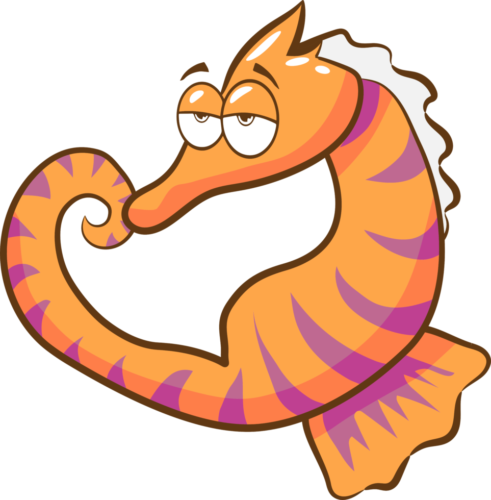 hippocampe png conception de clipart graphique