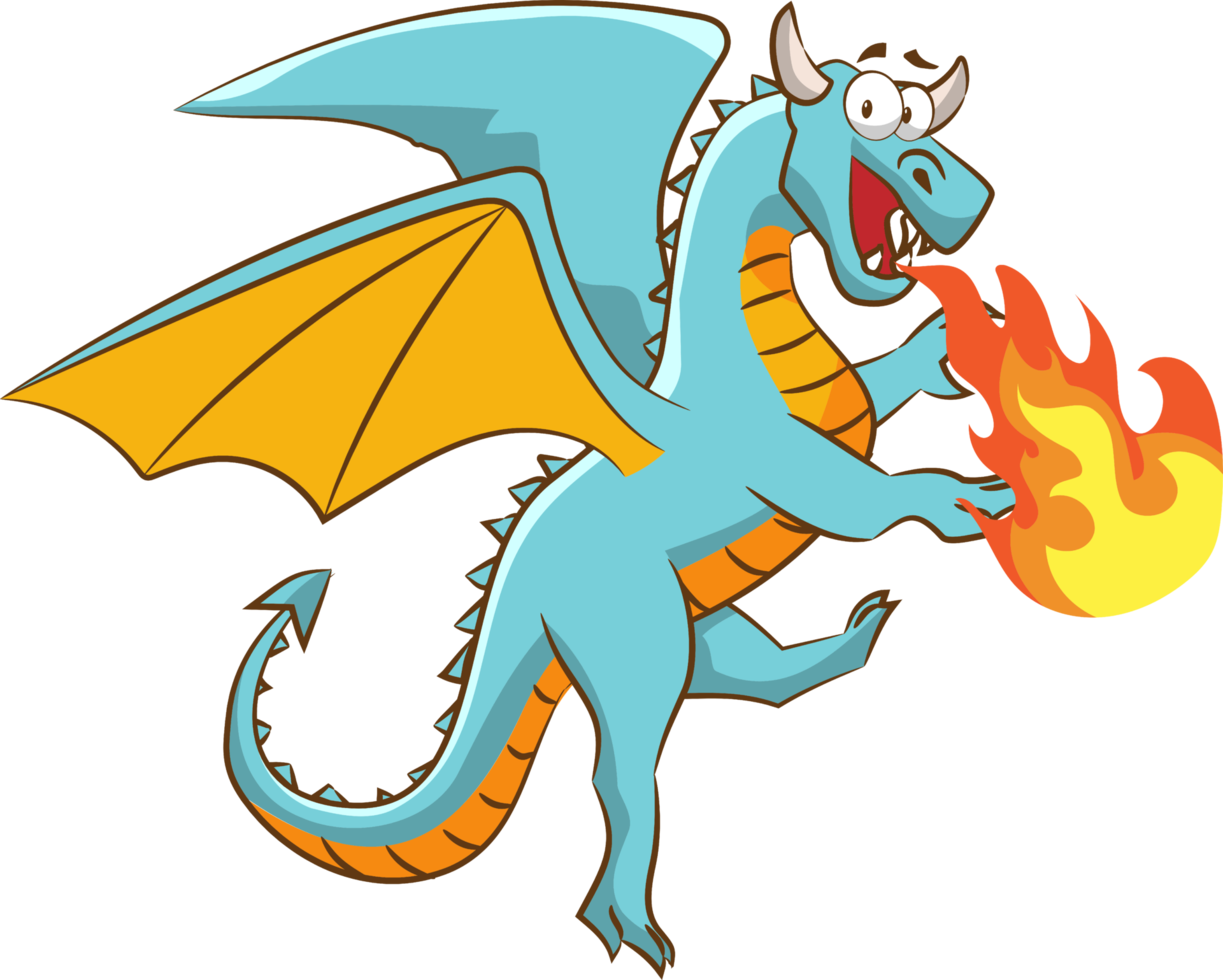 Drago png grafico clipart design