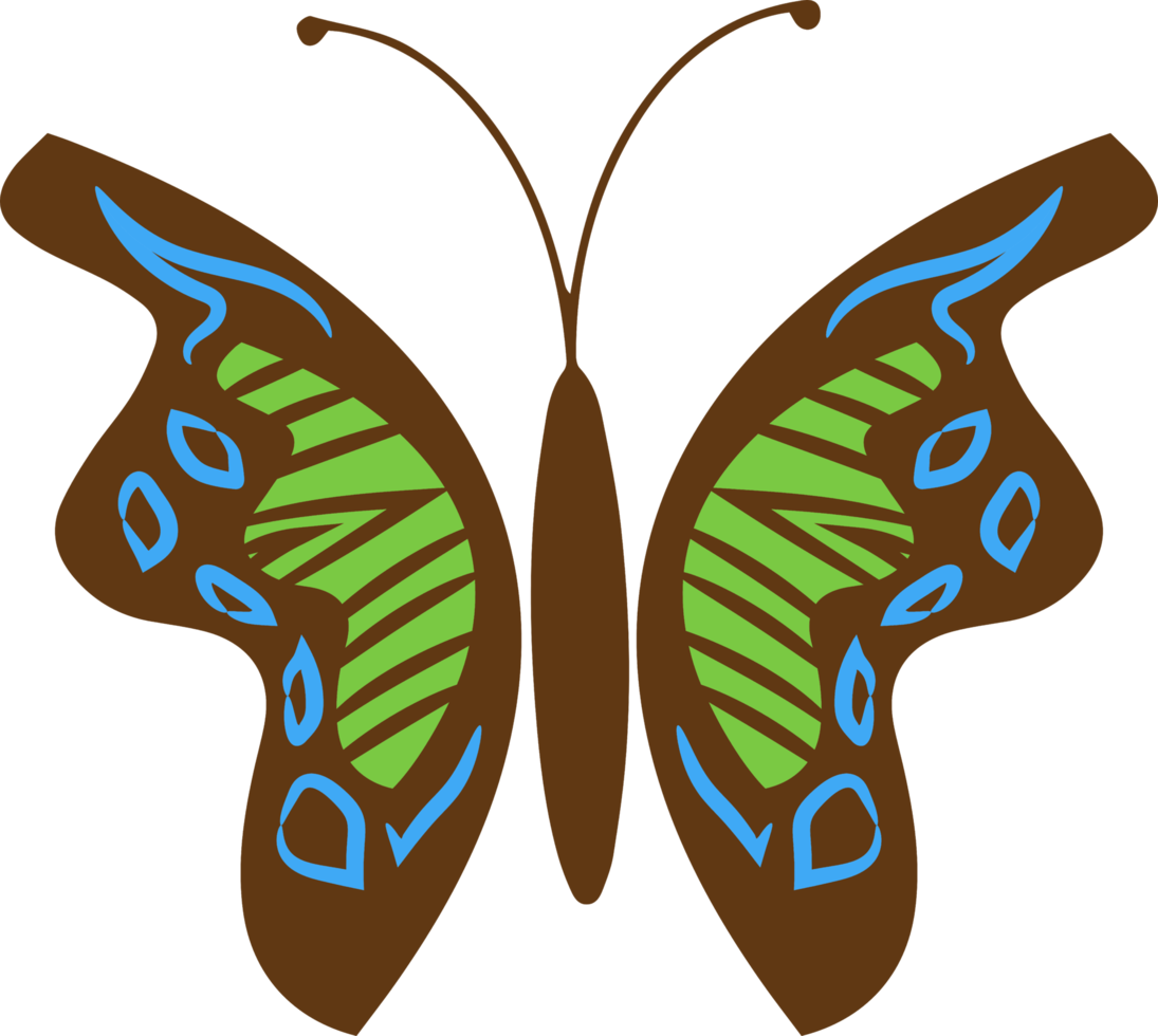 Butterfly png graphic clipart design