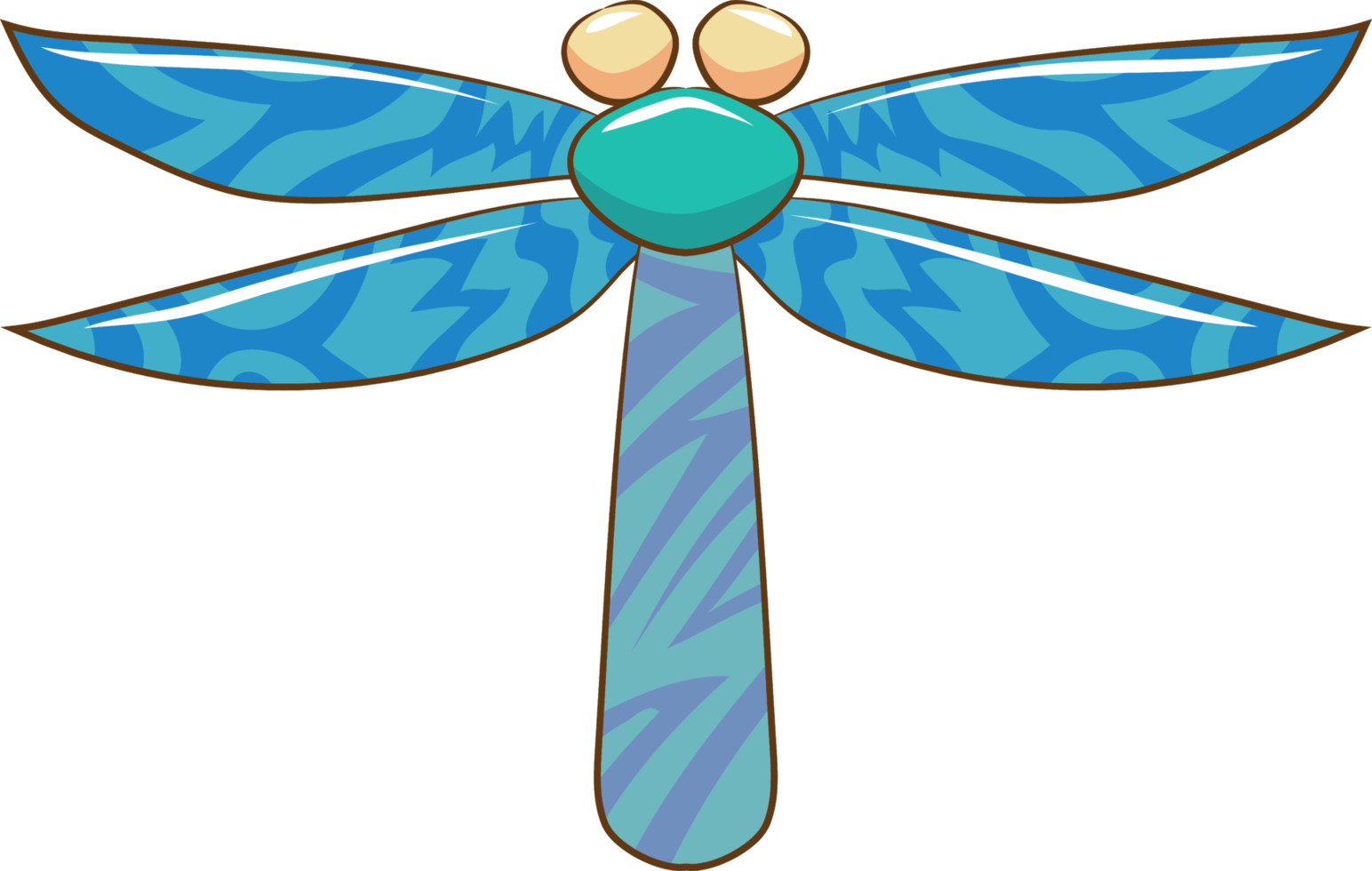 Dragonfly png graphic clipart design