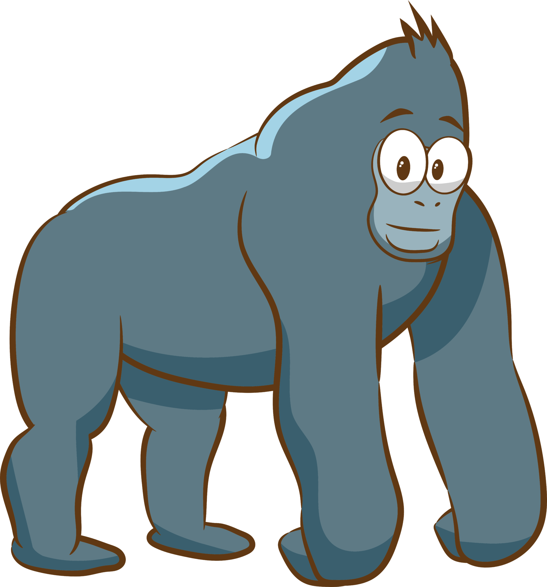 Gorilla png graphic clipart design 19045701 PNG