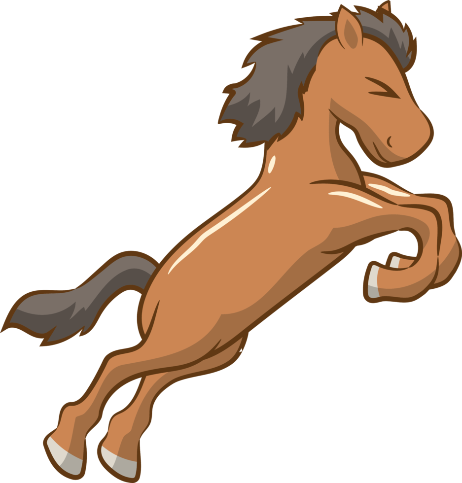 cavalo png design de clipart gráfico