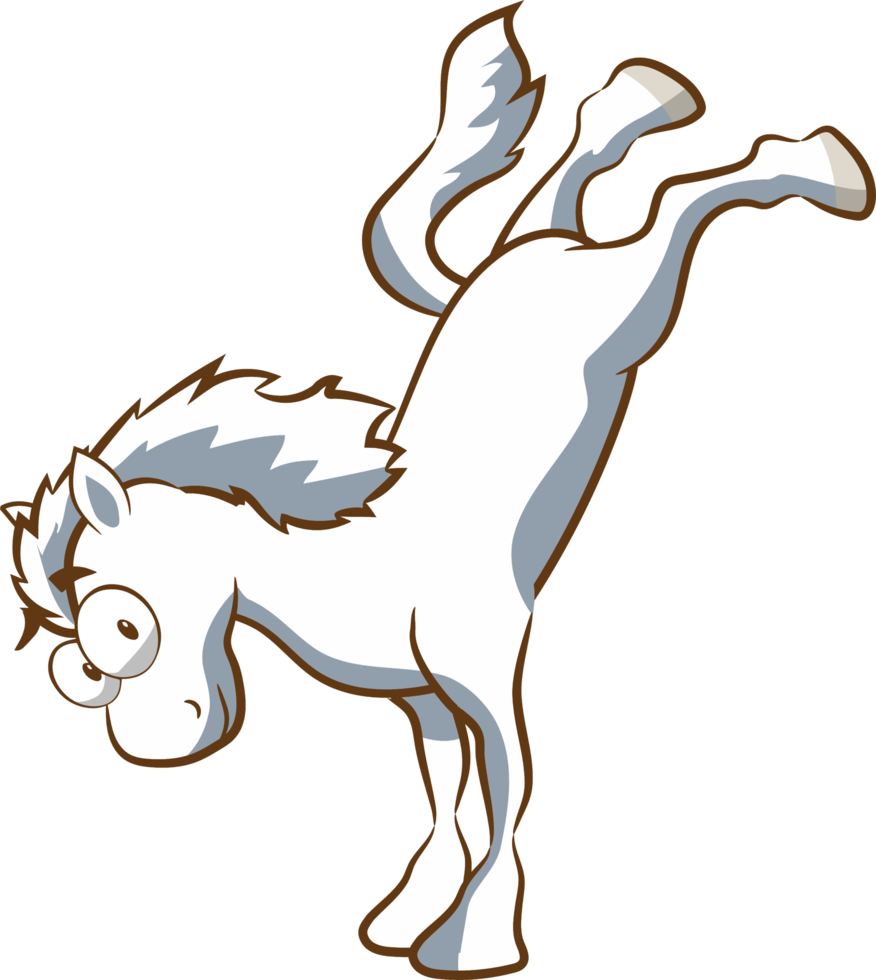 cavalo png design de clipart gráfico