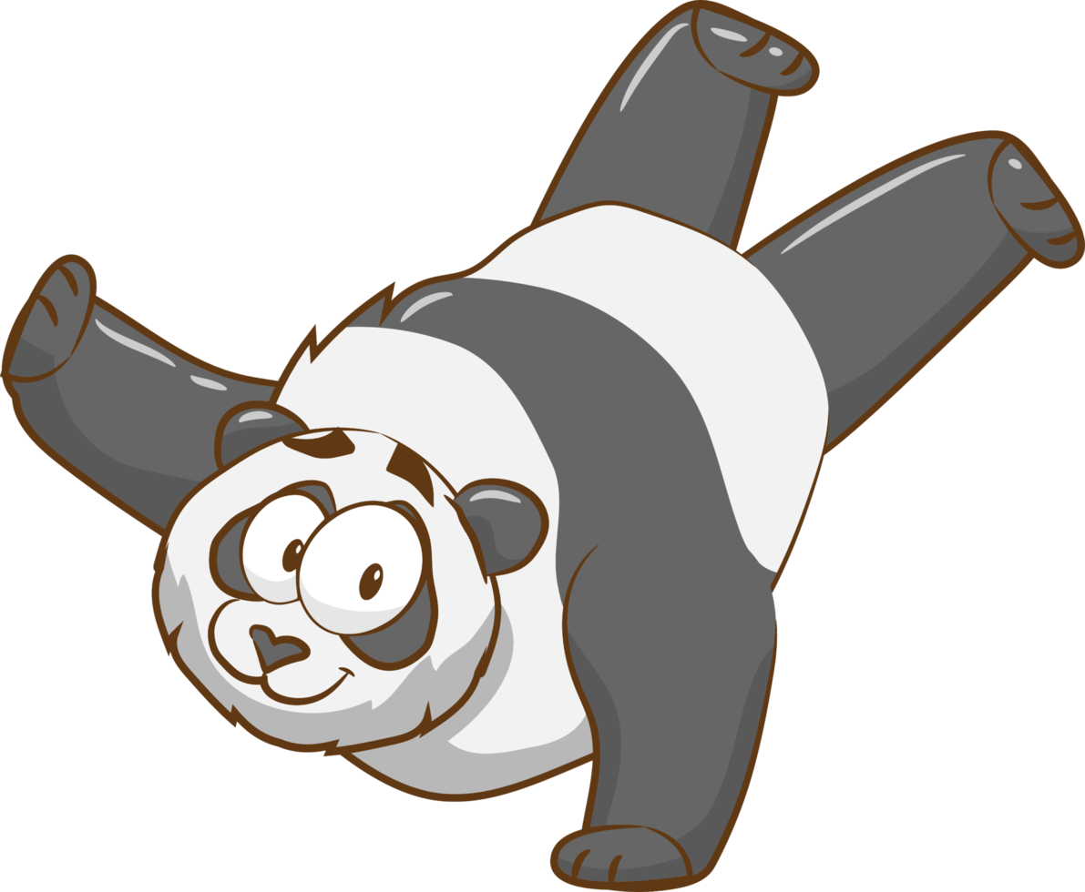 Panda-PNG-Grafik-Clipart-Design png