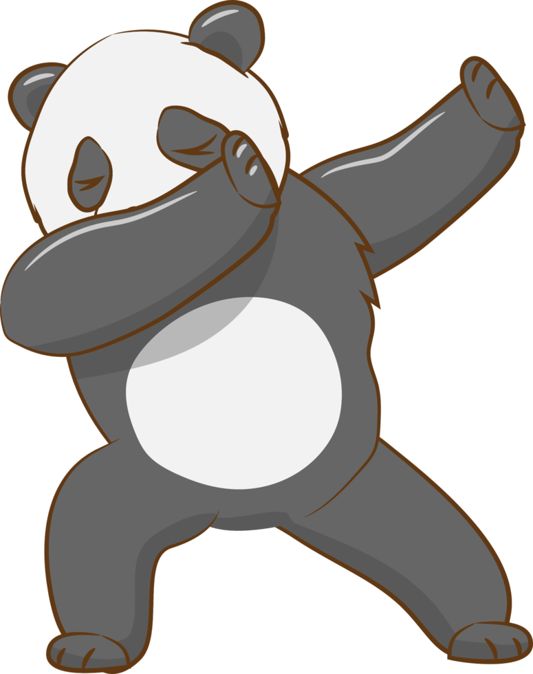 panda PNG grafisch clip art ontwerp