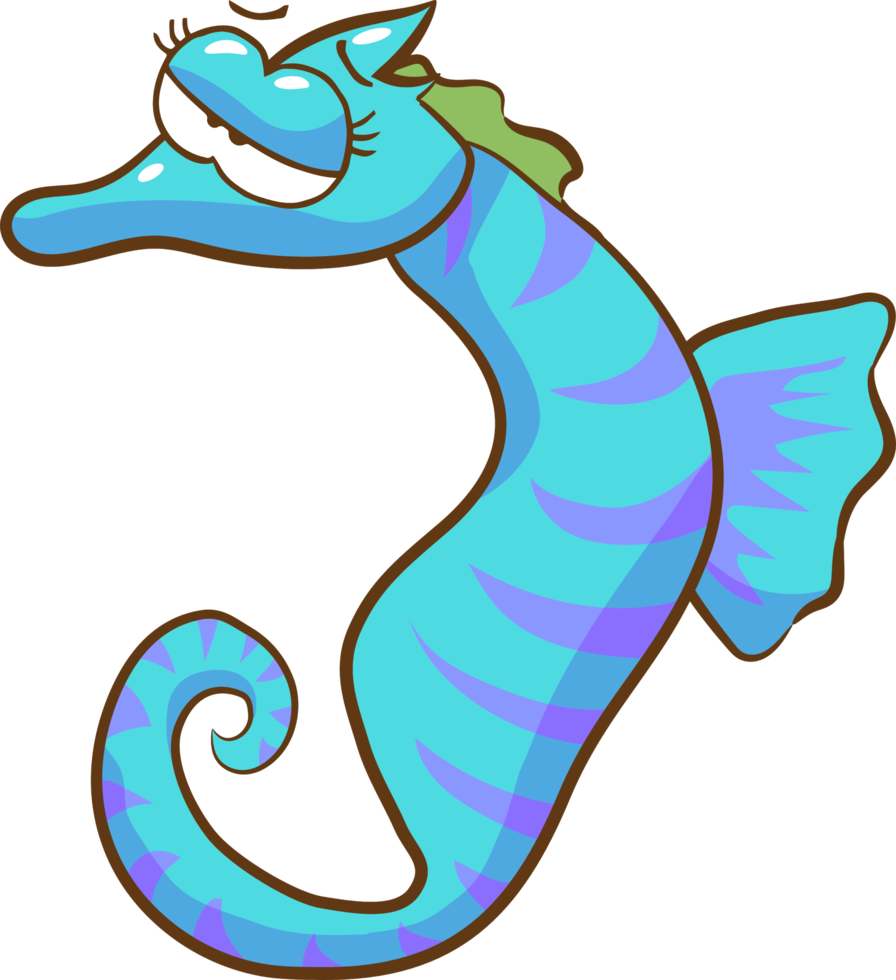 seahorse png graphic clipart design