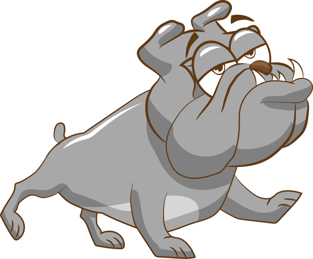 Bulldog png graphic clipart design