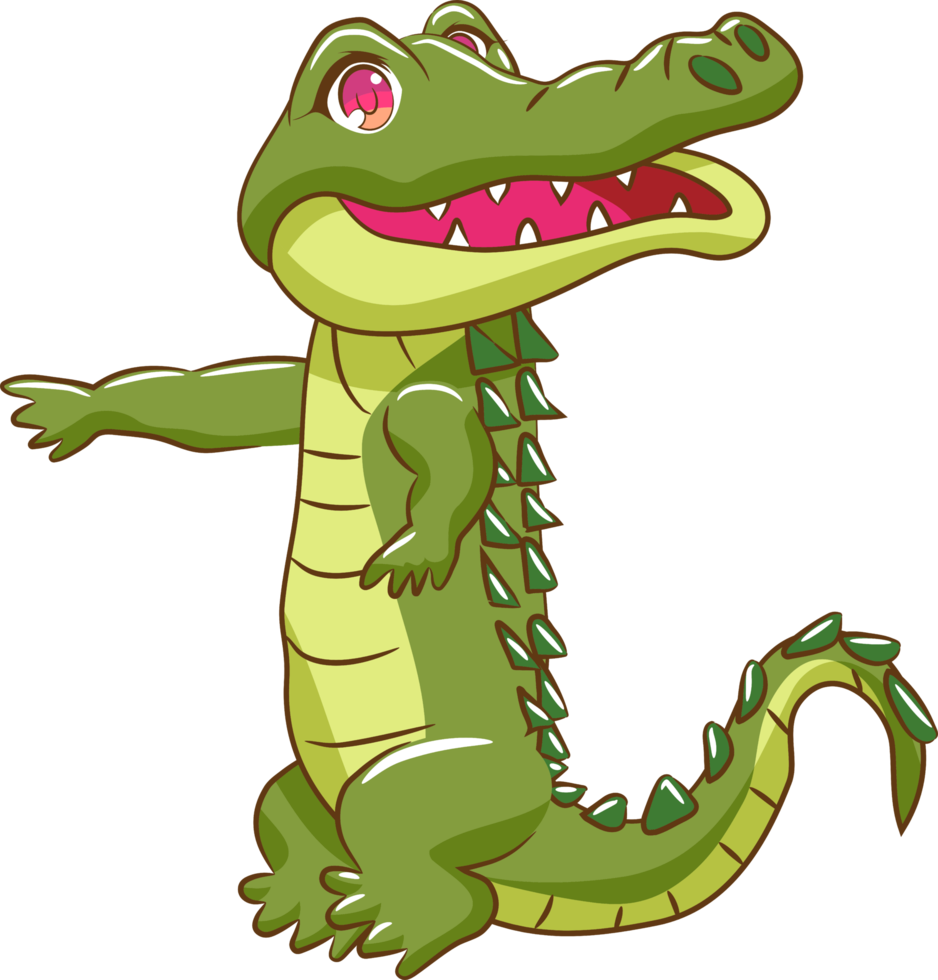 crocodile png graphique clipart conception