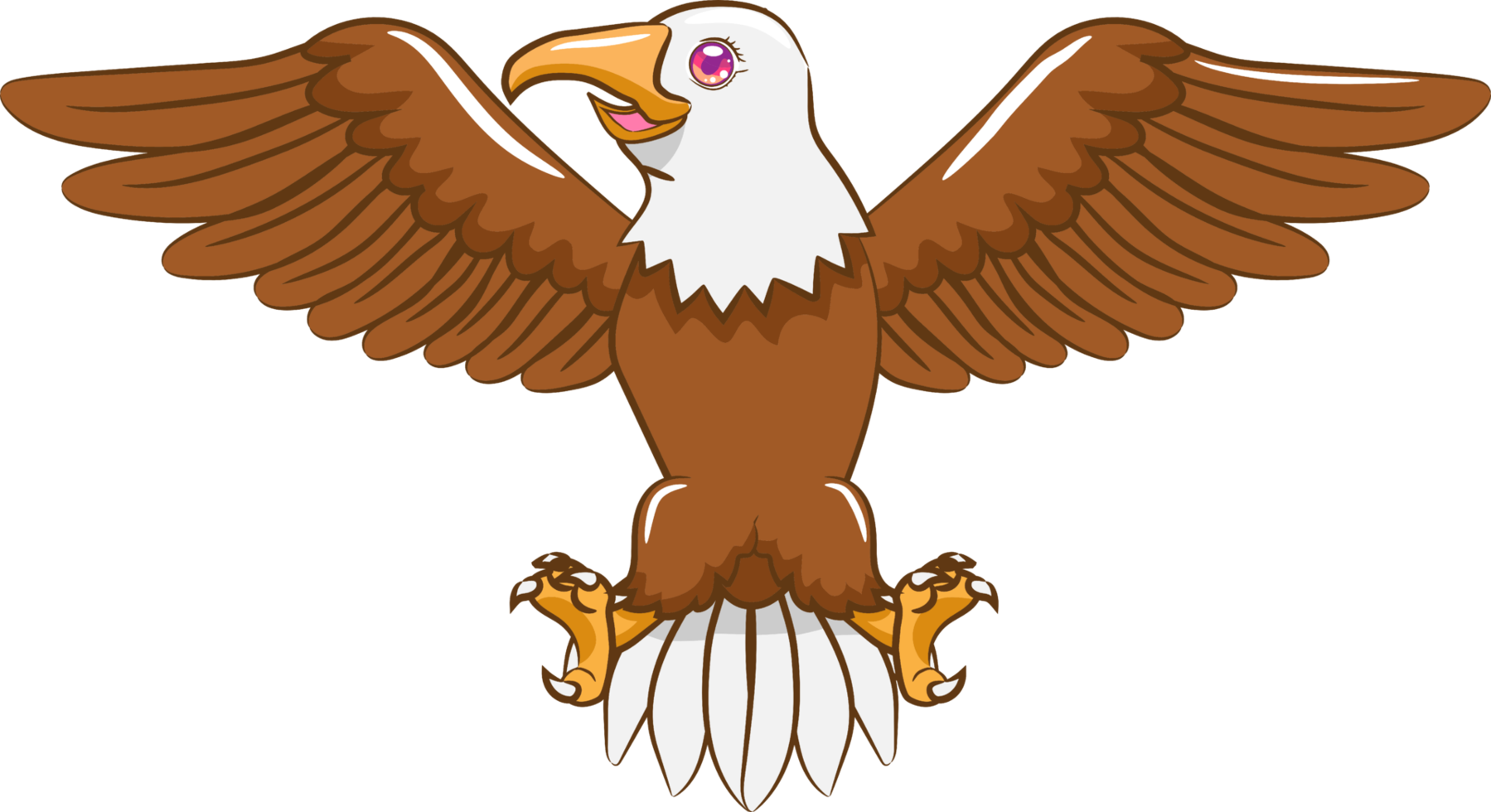 Eagle png graphic clipart design