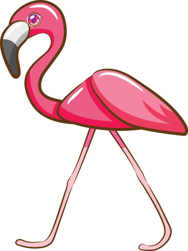 flamingo png design de clipart gráfico