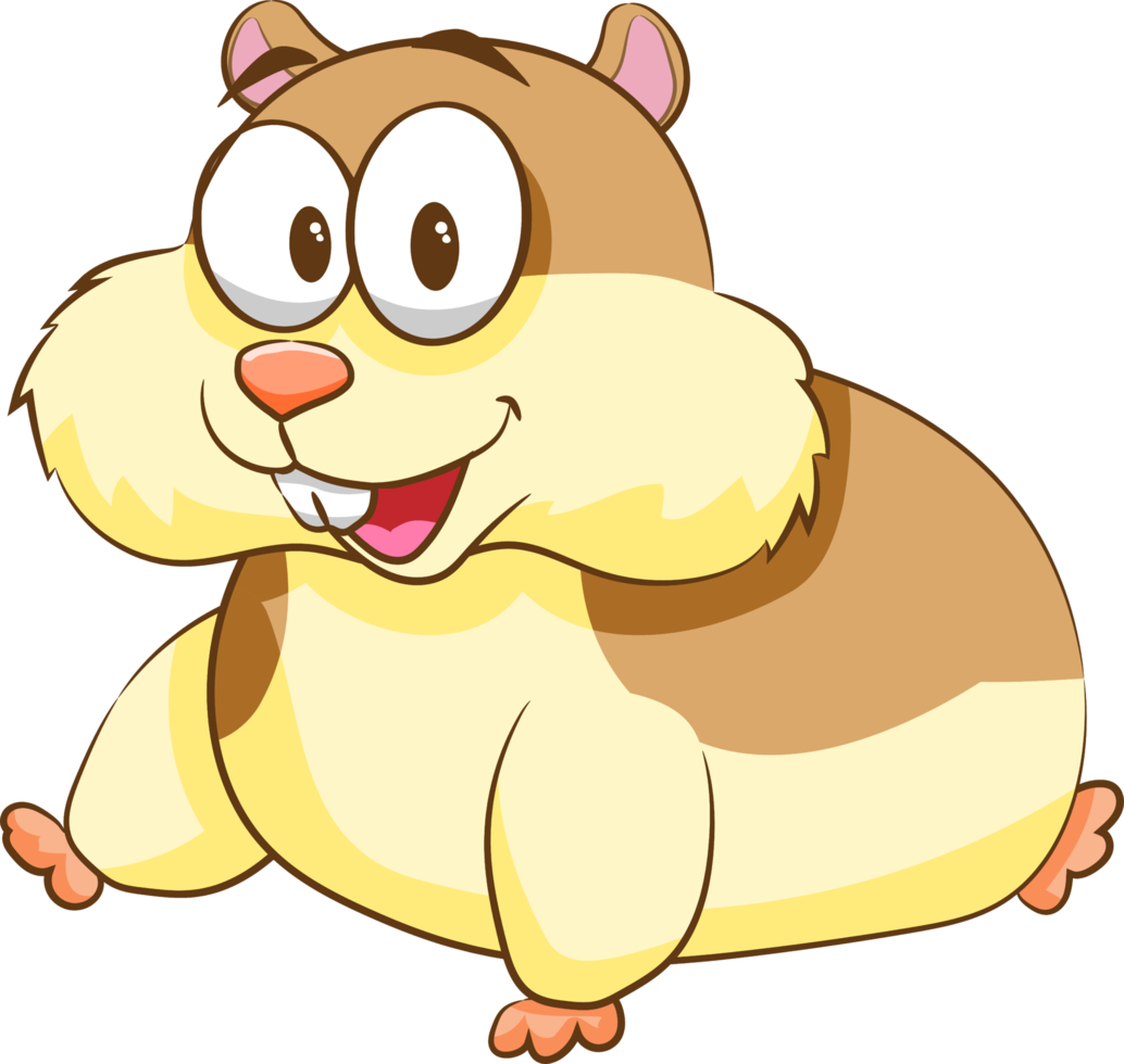 Hamster png graphic clipart design