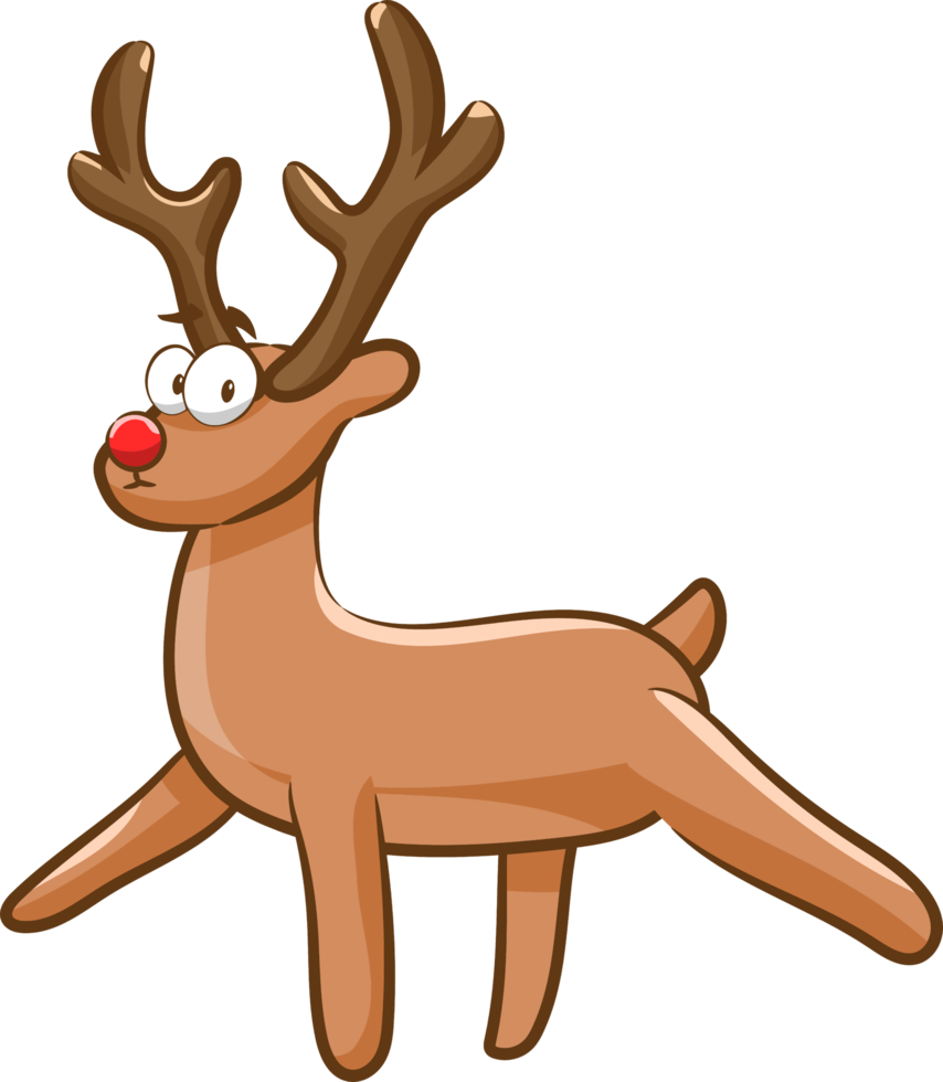 Deer png graphic clipart design