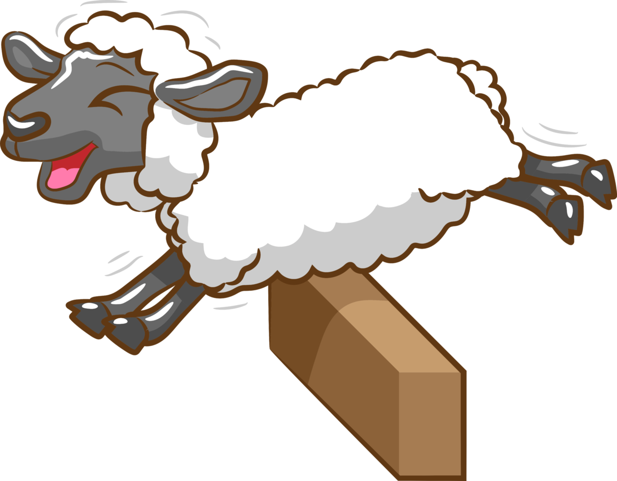 Sheep png graphic clipart design