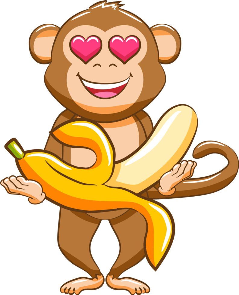 macaco png design de clipart gráfico