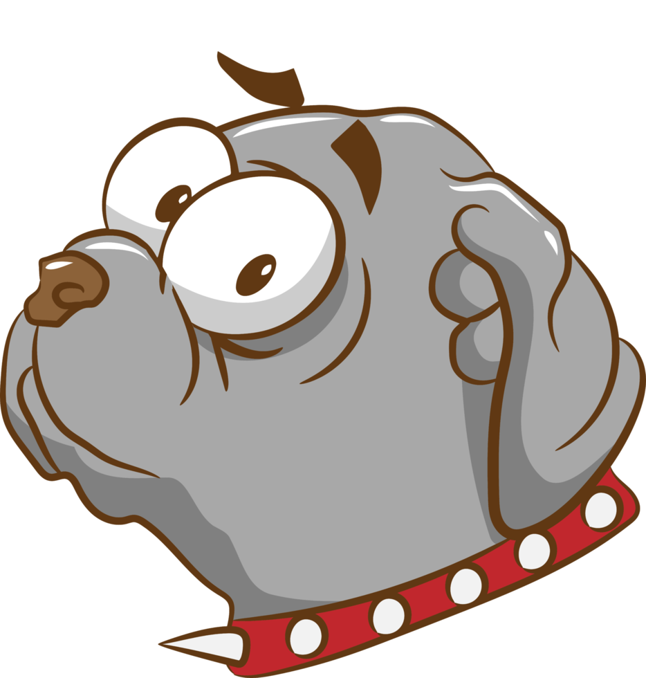 Bulldog png graphic clipart design