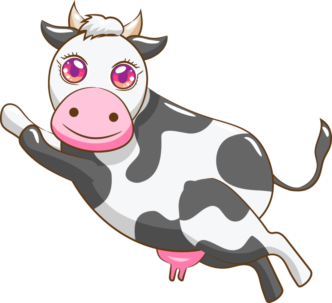 vache png graphique clipart conception