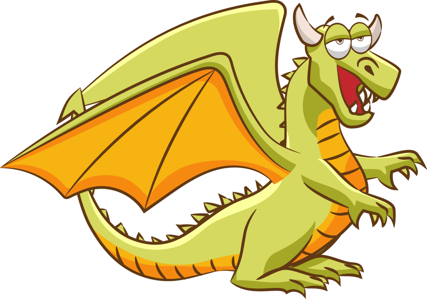 Dragon png graphic clipart design