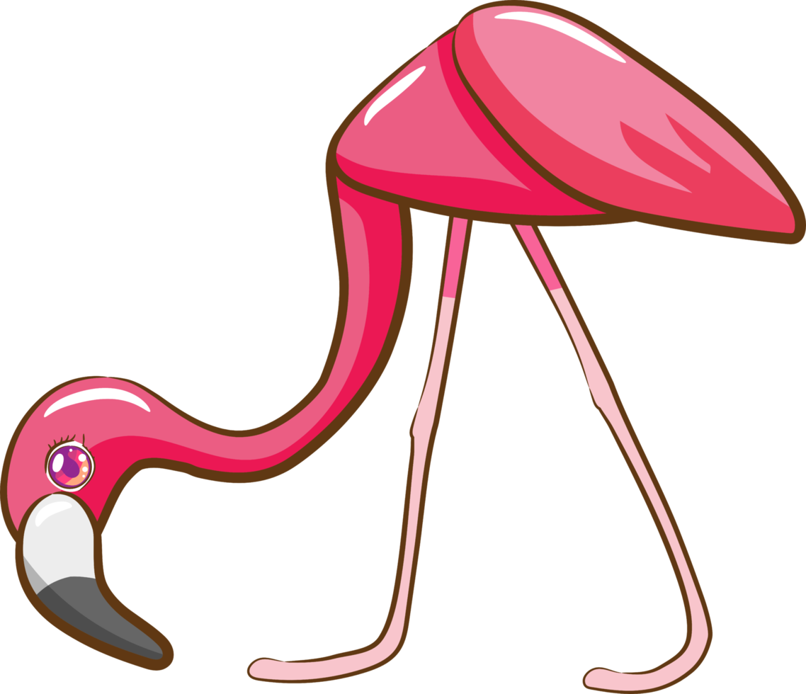 Flamingo png graphic clipart design