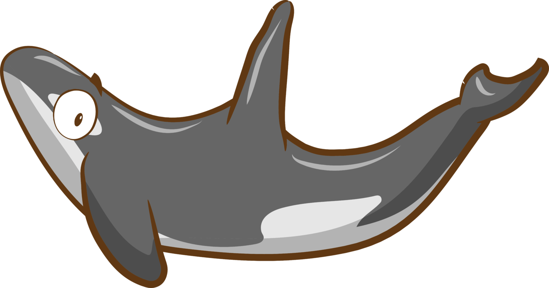 design de clipart gráfico png orca