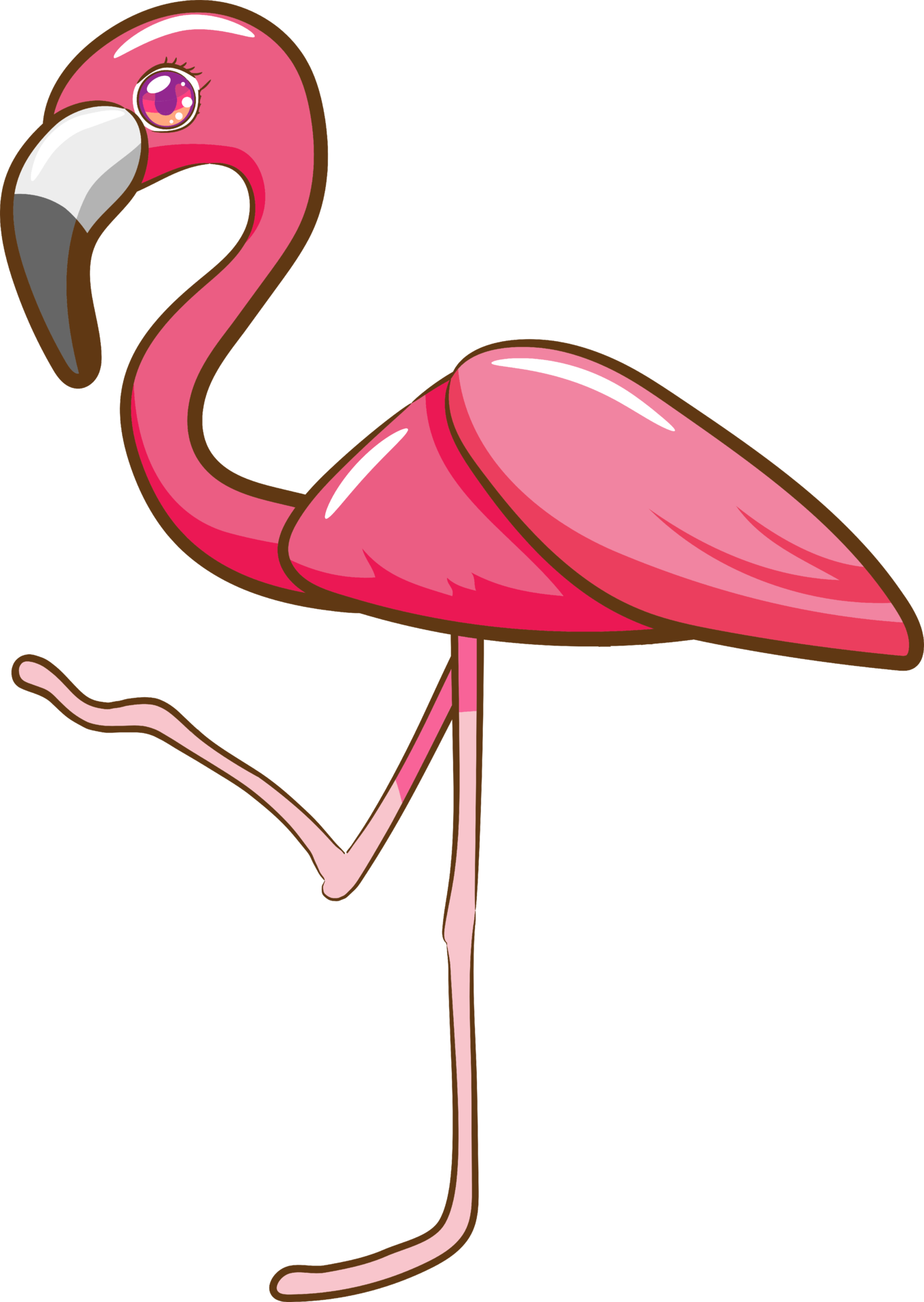 Flamingo png graphic clipart design 19045910 PNG