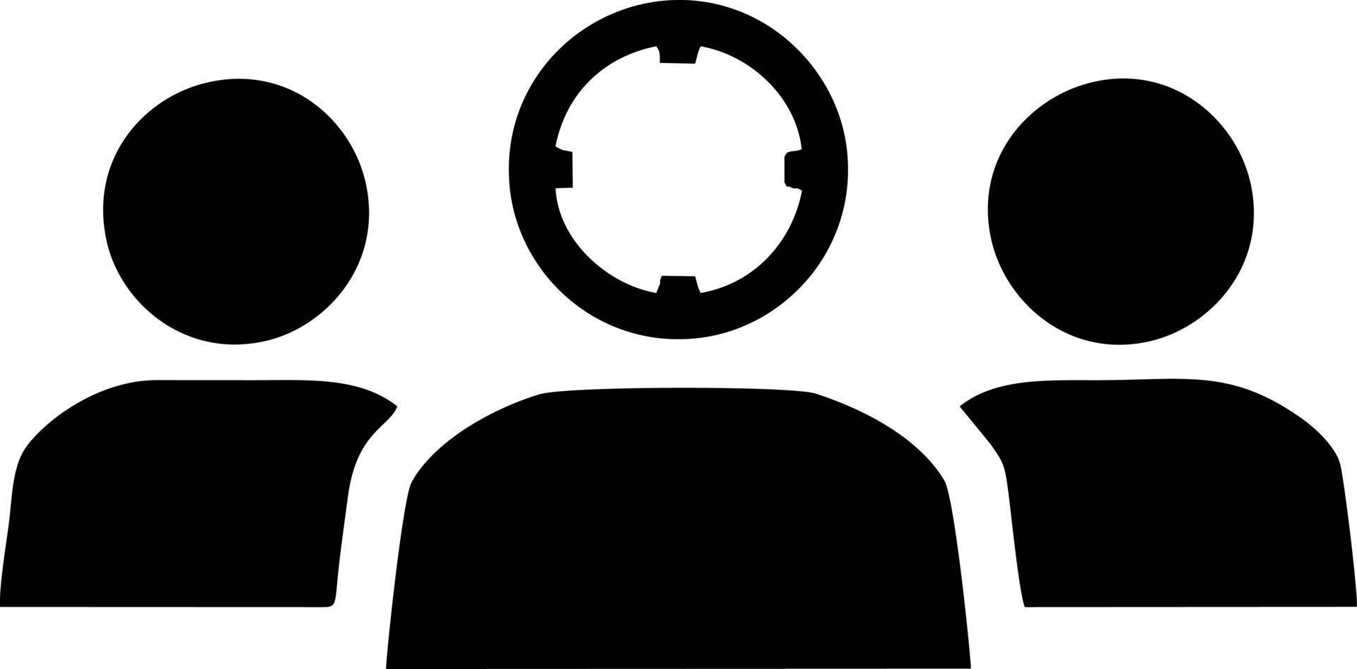 Target focus icon symbol vector image, illustration of the success goal icon concept. EPS 10