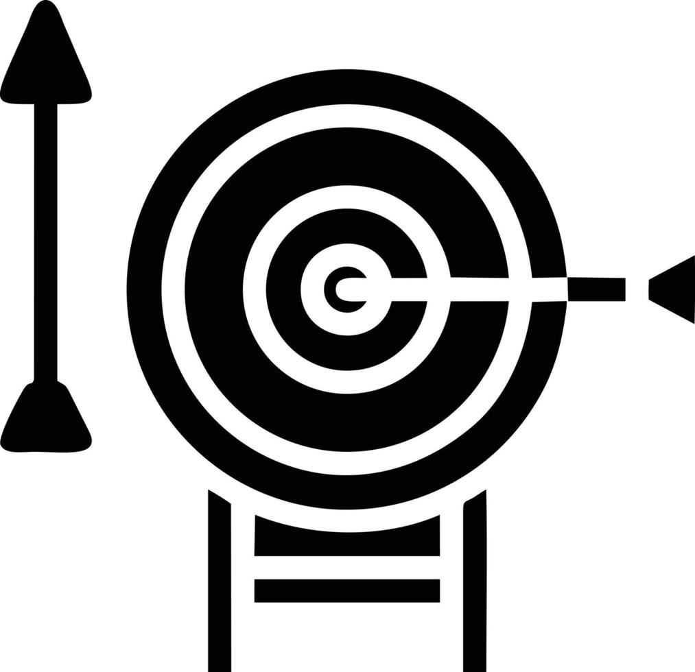 Target focus icon symbol vector image, illustration of the success goal icon concept. EPS 10