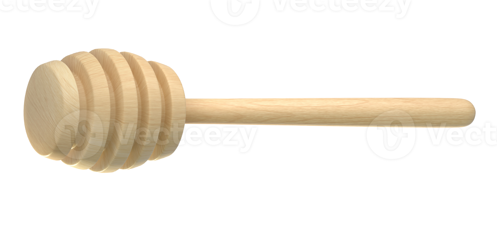 Wooden honey dipper 19046270 PNG