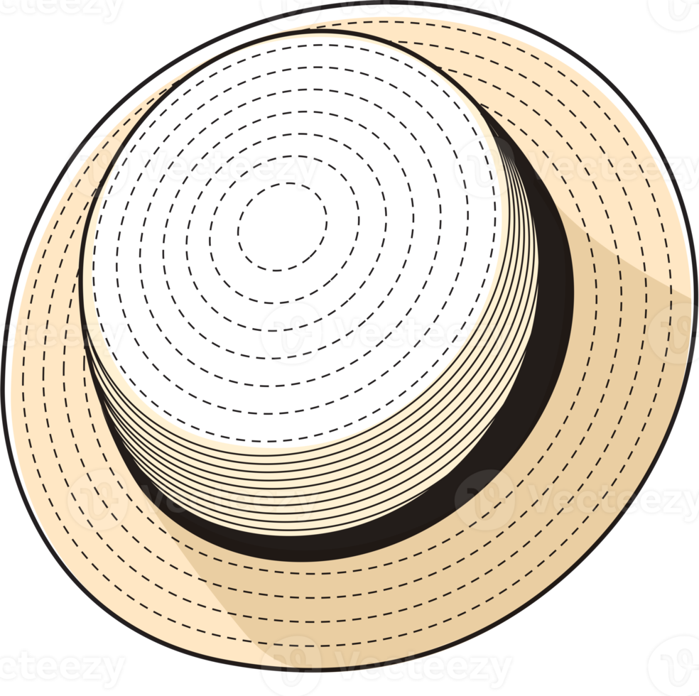 straw hat symbol icon 19046314 PNG