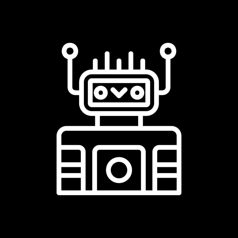 Robot Vector Icon Design