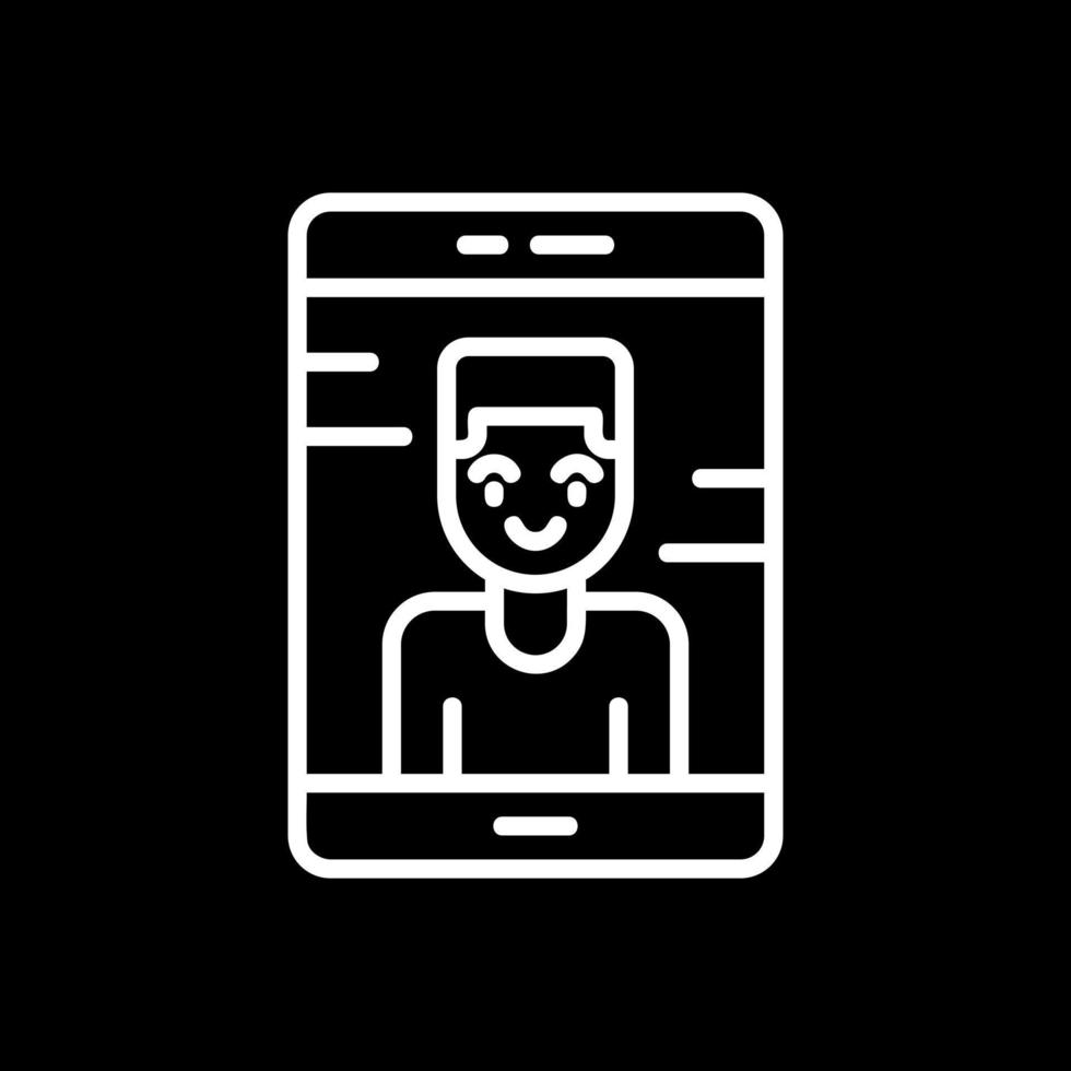 Videocall Vector Icon Design