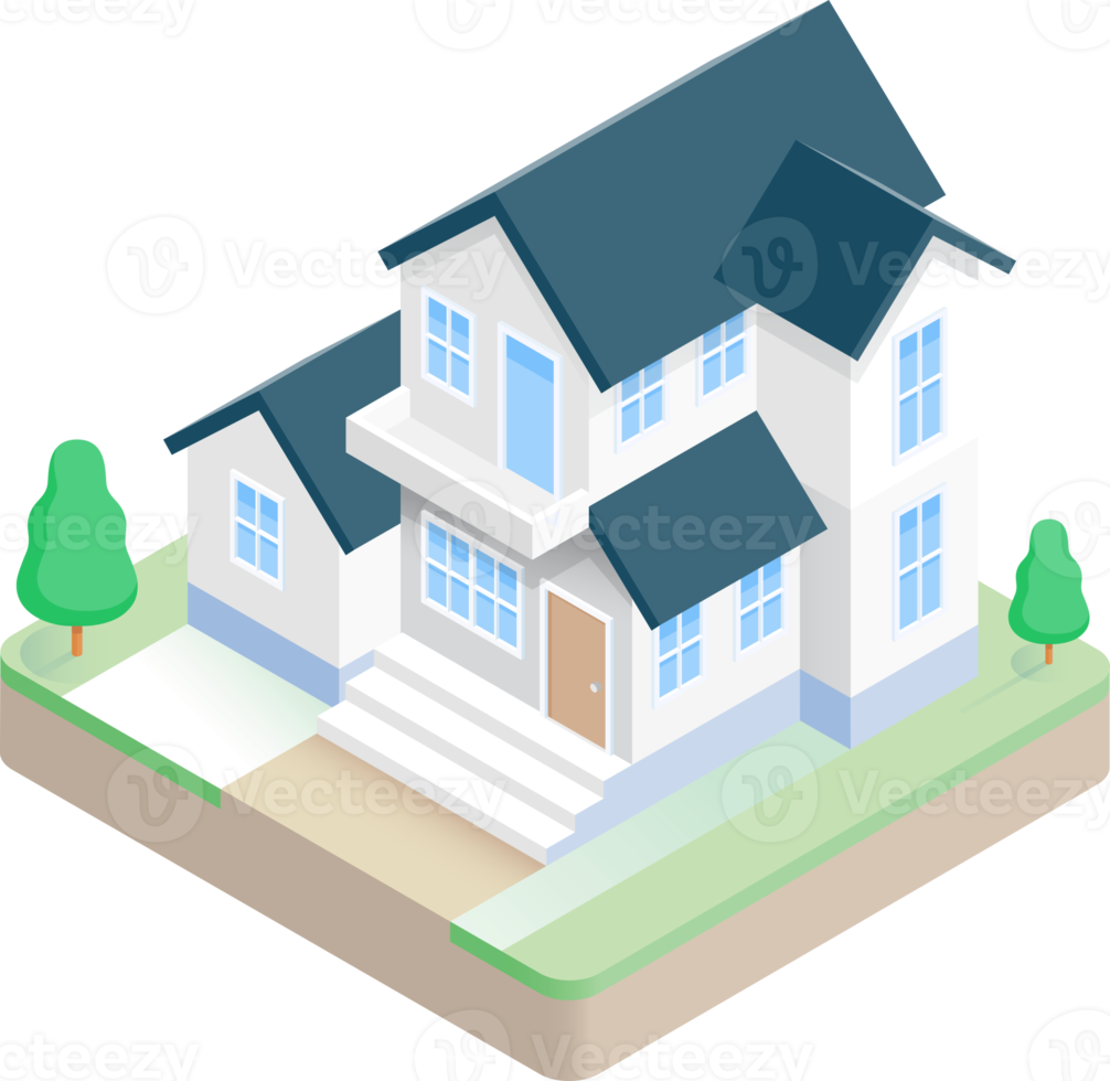 Home isometric symbol png