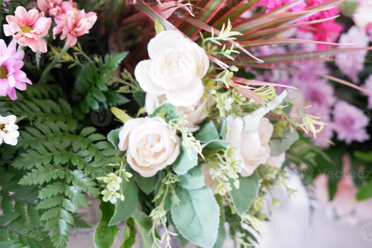 beautiful fresh flowers as a background photo