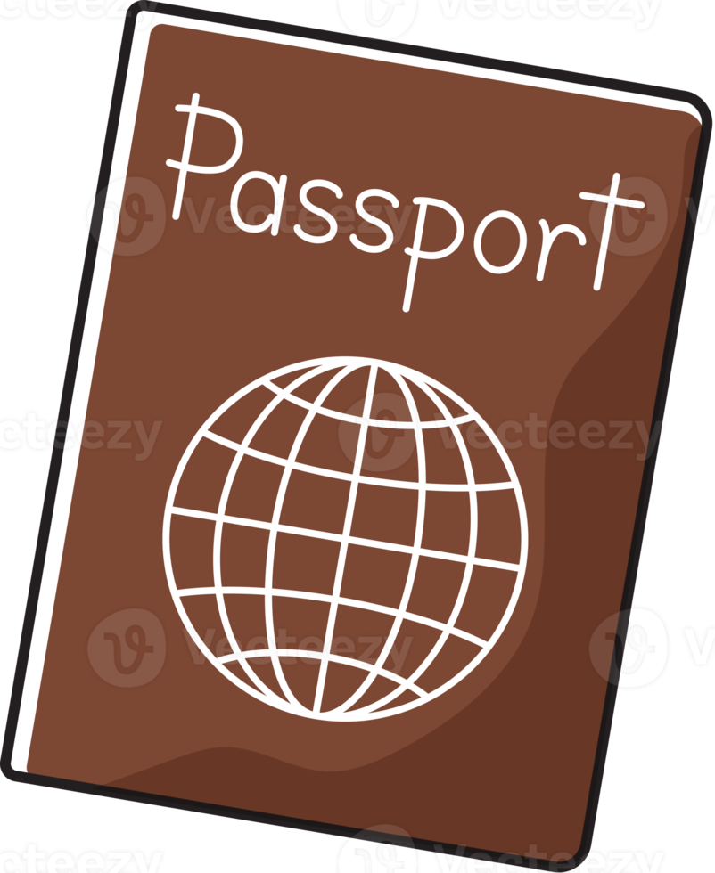 icono de símbolo de pasaporte png