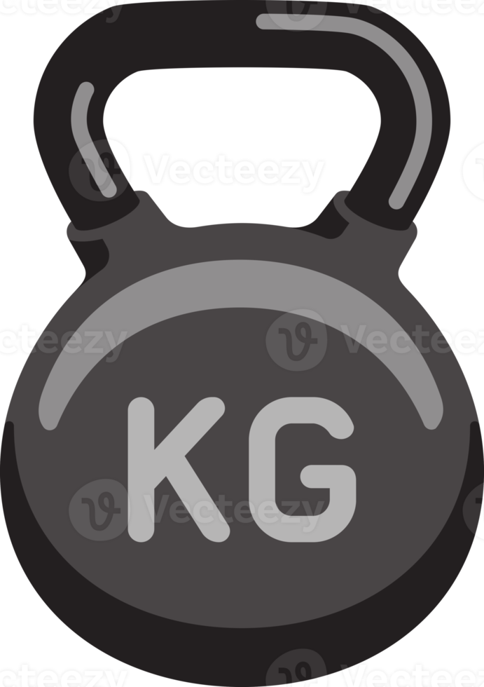 icône de symbole de kettlebell png