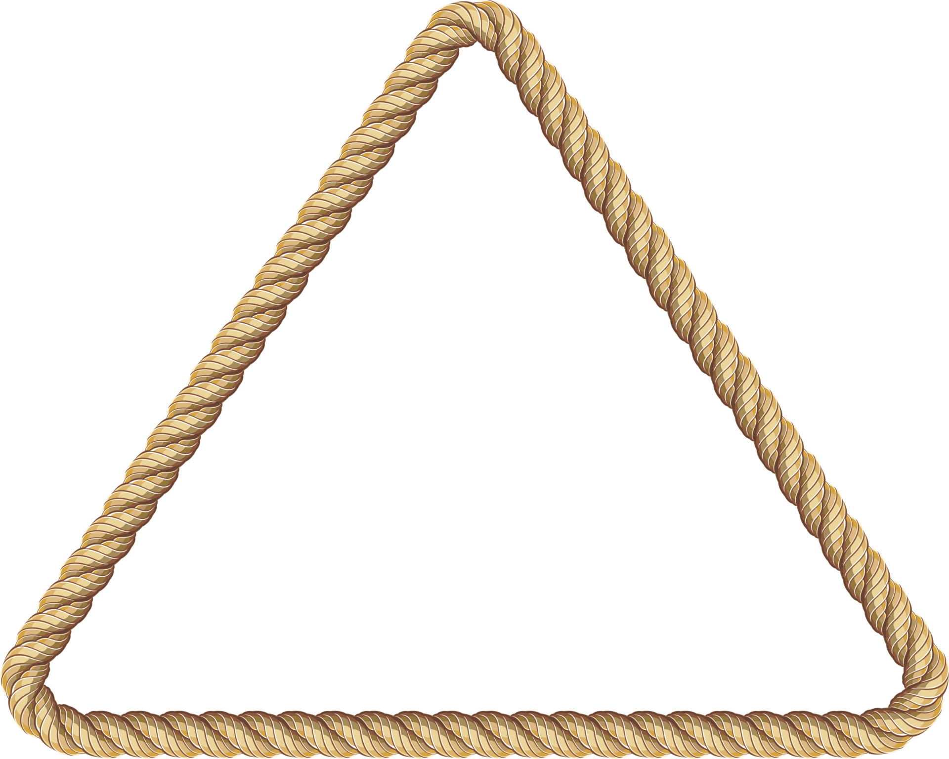 Brown rope frame banner 19046856 PNG