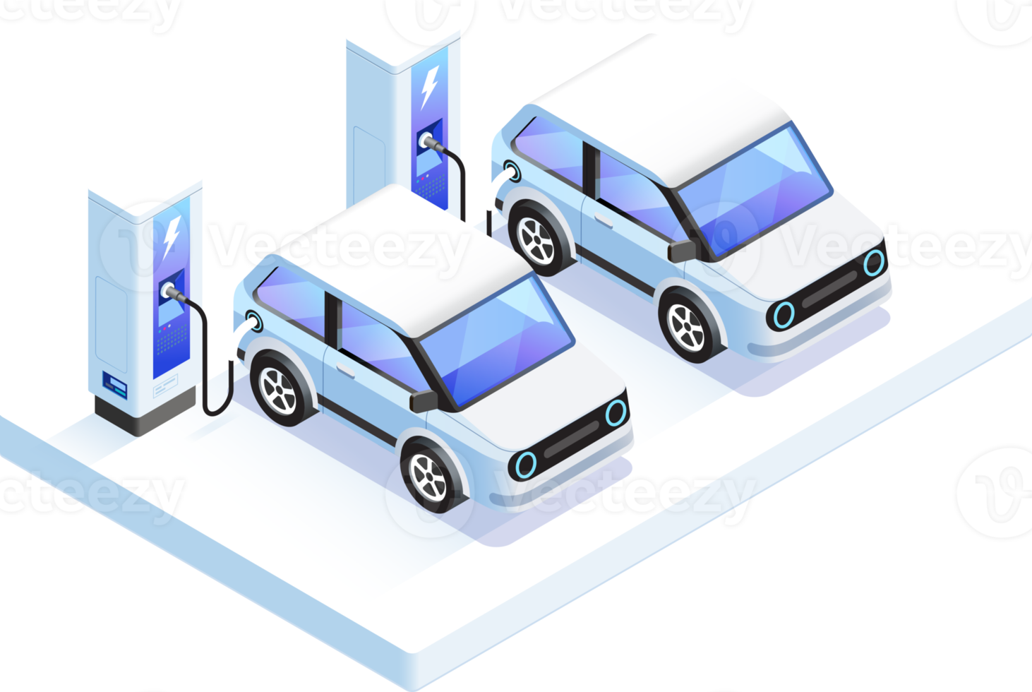 borne de recharge pour véhicule électrique png