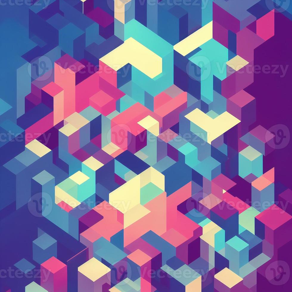 Geometric Triangular Art for Modern Graphic Design Element photo